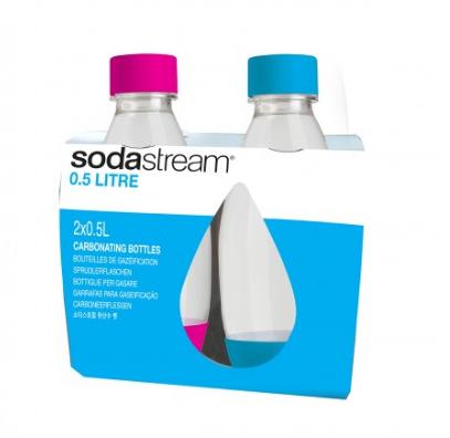 SodaStream Kunststof vulfles - Pink-Blue