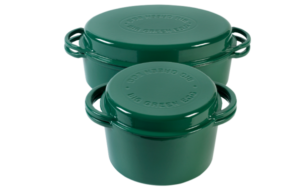 GREEN DUTCH OVEN (ovaal - 5,2 L : 2XL,XLarge,Large)