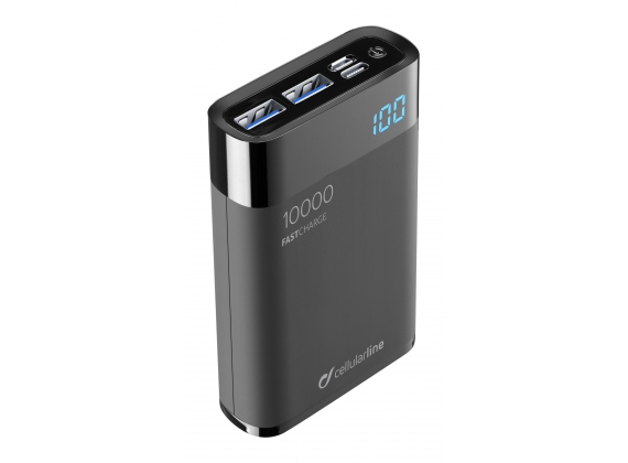 Draagbare lader, freepower manta HD 10000mAh, zwar