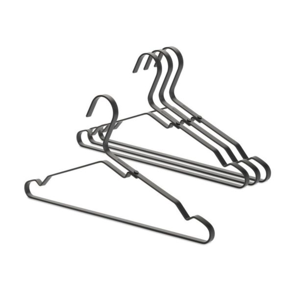ALUMINIUM KLEERHANGERS SET VAN 4
