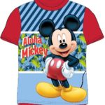 kinder t-shirt top mickey 3-8 jaar