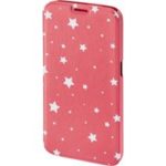 Booklet luminous Stars Galaxy S6 roze/wi