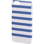 Cover Stripes iPhone 6 blauw/wit
