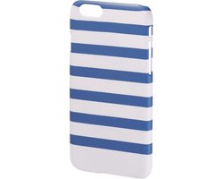 Cover Stripes iPhone 6 blauw/wit