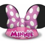 DISNEY MINNIE FEESTMUTS MET 6 STUKS