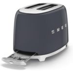 Smeg broodrooster leigrijs