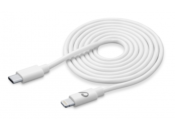 Usb kabel, usb-c naar Apple 3M, wit
