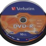 Verbatim dvd -r 10 spindle