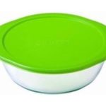 PYREX RONDE SCHAAL +DEKSEL 1.0L COOK&STORE