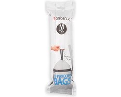 Brabantia - PerfectFit Afvalzak met trekbandsluiting - 60l - Code M - 10st