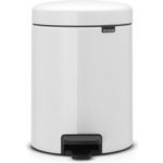 Brabantia - NewIcon Prullenbak - 5l - Wit