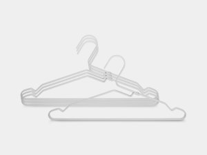 Branbantia - Aluminium Kledinghangers - 4st