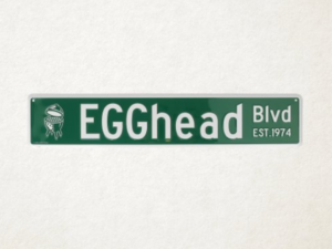 STRAATNAAMBORD EGGHEAD STRAATNAAMBORD EGGHEAD