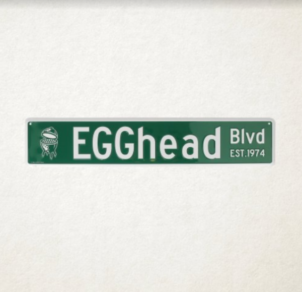 STRAATNAAMBORD EGGHEAD