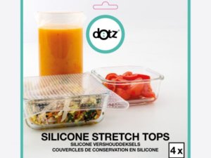 Dotz - 4 siliscone vershouddeksels Dotz - 4 siliscone vershouddeksels