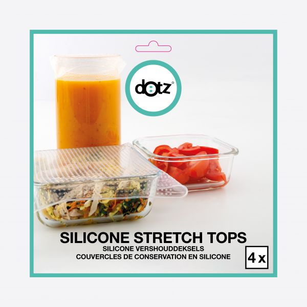 Dotz - 4 siliscone vershouddeksels