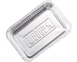 Weber - Aluminium Lekbakjes Groot - 10st Weber - Aluminium Lekbakjes Groot - 10st