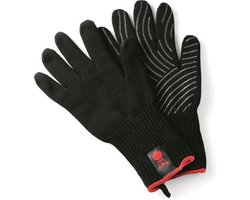 Weber - Premium BBQ Premium Handschoenen - Maat S / M - Zwart Weber - Premium BBQ Premium Handschoenen - Maat S / M - Zwart