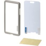 Edge + screen protector Galaxy A3 zilver