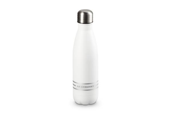 Le Creuset - Drinkfles - Katoen (wit)