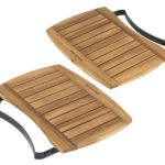 Big Green Egg - 2 Houten Egg Sides Acacia - Small Big Green Egg - 2 Houten Egg Sides Acacia - Small