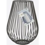 Point-Virgule - Wire Kaarshouder Zwart - 17 cm