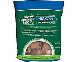 Big Green Egg - Hickory Wood Chunks - Houtsnippers Big Green Egg - Hickory Wood Chunks - Houtsnippers
