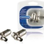 IEC-coaxconnectors male