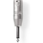 Nedis - XLR-Adapter | XLR 3-pins male - 6,35 mm