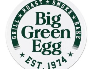Big Green Egg - Rond Tekstbord Wit Big Green Egg - Rond Tekstbord Wit