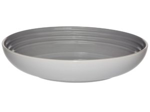 Le Creuset - Diep bord Aardewerk - 22cm - Mist Grey Le Creuset - Diep bord Aardewerk - 22cm - Mist Grey