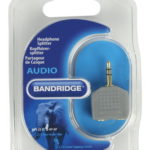 BANDRIDGE - HOOFDTELEFOON SPLITTER 3.5MM