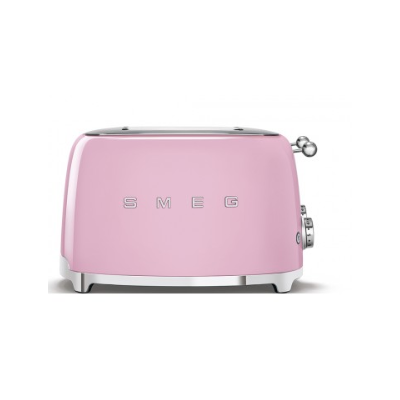 Smeg broodrooster roze TSF03PKEU Smeg broodrooster roze TSF03PKEU