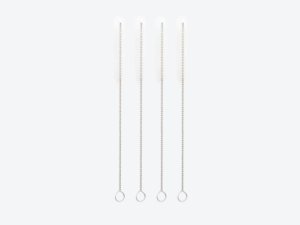 Point-Virgule 4 reinigingsborsteltjes voor cocktailrietjes 14cm Point-Virgule 4 reinigingsborsteltjes voor cocktailrietjes 14cm