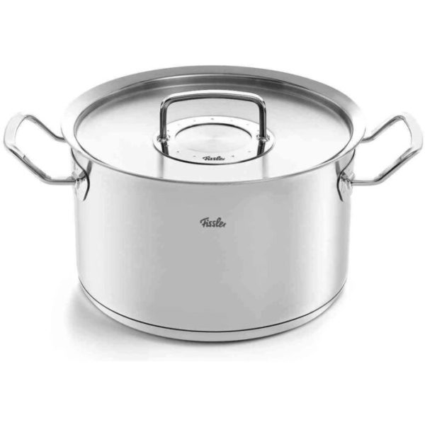 Fissler - Pure Profi kookpan met rvs deksel 10 liter ø 28 cm rvs Fissler - Pure Profi kookpan met rvs deksel 10 liter ø 28 cm rvs