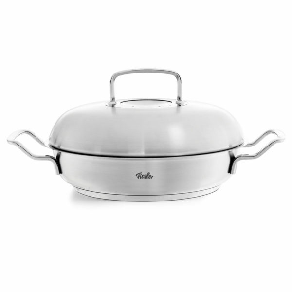Fissler - Serveerpan staal met deksel - 2.0L - 24cm Fissler - Serveerpan staal met deksel - 2.0L - 24cm