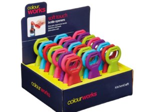 Kitchencraft - Colourworks Soft Touch Bottle Openers Kitchencraft - Colourworks Soft Touch Bottle Openers