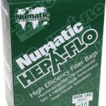 NUMATIC 10 STOFZAKKEN HEPA FLO NVM1AH