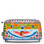 Smeg & Dolce&Gabbana - Sicily is my love Broodrooster Blauw