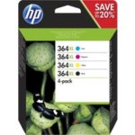 HP - 364XL - (N9J74AE) Inktcartridge - Zwart/Cyaan/Magenta/Geel