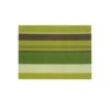 kela placemat PVC Neta strepen groen 45x30cm TAFELSET NETA GREEN