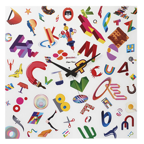 Guzzini - ALPHACLOCK Wall Clock