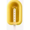 LÉKUÉ - Ijsjesvorm synth. jaune 16.5x7.5x2.6cm