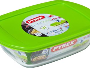 Pyrex - Cook & Store Schaal Rechthoek - Inclusief Deksel - 1,1l Pyrex - Cook & Store Schaal Rechthoek - Inclusief Deksel - 1,1l