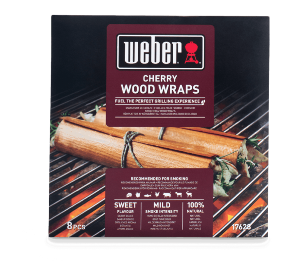 Weber - Wood Wraps Cherry Wood - Rookplank Weber - Wood Wraps Cherry Wood - Rookplank