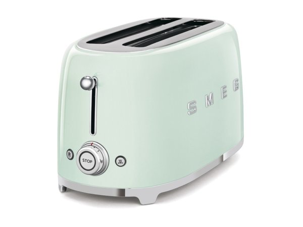 Smeg- broodrooster- pastelgroen- TSF02PGEU Smeg- broodrooster- pastelgroen- TSF02PGEU