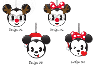 MICKEY/MINNIE 4 ASST STYLE CLAYDOUGH ORN MICKEY/MINNIE 4 ASST STYLE CLAYDOUGH ORN