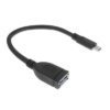 ACT - USB 3.2 Gen1 OTG kabel C male - A female 0,2 meter