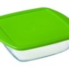 Pyrex - Schaal Vierkant Inclusief Deksel - 1l - Transparant