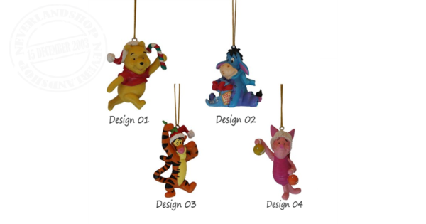 Disney Resin 2pcs Winnie the Pooh - Tigger - 1pc Pigle